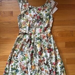 Sunny Girl Floral Mini Dress - Multicolor